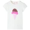 Kids'T-shirt Ecru 128