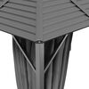 vidaXL Gazebo with Sidewalls&Double Roof 3x4 m Anthracite