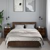 vidaXL Bedside Cabinets 2 pcs Smoked Oak 40x31x50 cm Engineered Wood