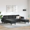 vidaXL Sofa Set Black Velvet