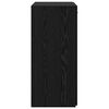 vidaXL Storage Cabinet Black oak 80 x 42.5 x 93.5 cm Engineered wood