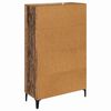 vidaXL Highboard Old Wood 70 x 31 x 115 cm Engineered Wood and Iron