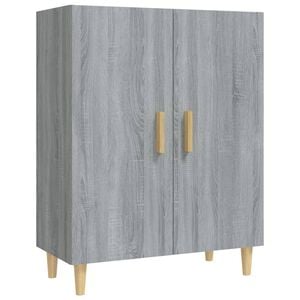 vidaXL Sideboard Grey Sonoma 70x34x90 cm Engineered Wood