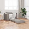 vidaXL Sofa Bed Taupe 98 x 71 x 83 cm Velvet