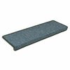 vidaXL Stair Mats 30 pcs 65x21x4 cm Dark Green Rectangular Edge