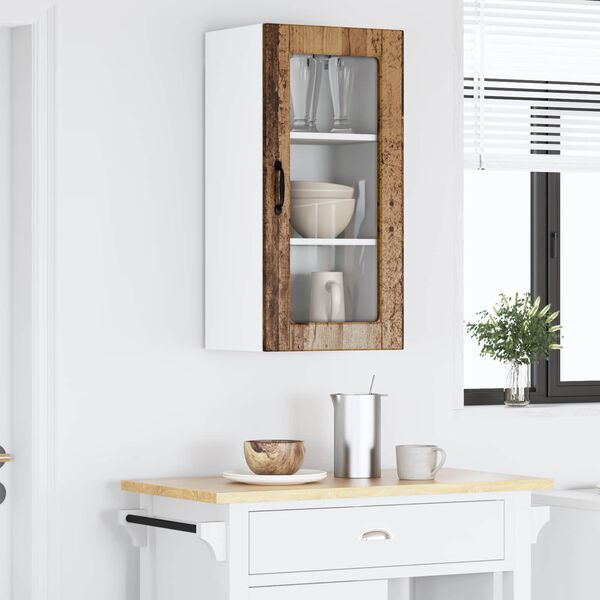vidaXL Kitchen Cabinet Old Wood 40 x 31 x 80 cm Engineered Wood