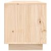 vidaXL TV Cabinet 140x35x40 cm Solid Wood Pine