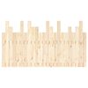 vidaXL Wall Headboard 146.5x3x80 cm Solid Wood Pine
