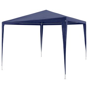 vidaXL Gazebo | Blue | Polyethylene, Steel | Large | Foldable | Gazebo