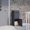 vidaXL Parcel Drop Box with Storage Anthracite 41 x 38 x 103 cm Steel