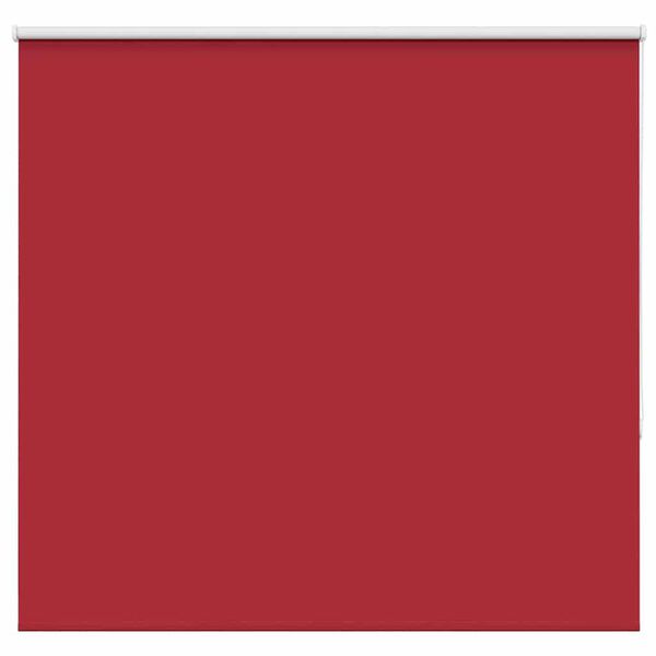 vidaXL Roller Blind Blackout Red 150x130 cm Fabric Width 146.6 cm Polyester