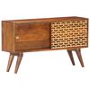 vidaXL Sideboard Honey Brown 88x24x50 cm Solid Mango Wood