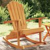 vidaXL Garden Adirondack Rocking Chair Solid Wood Teak