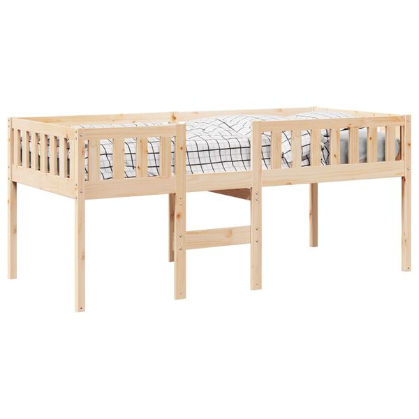 vidaXL Children's Bed without Mattress 75x190 cm Solid Wood Pine