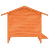 vidaXL Dog Kennel Brown 159x120x88.5 cm Solid Wood Pine