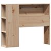 vidaXL Bookcase Bed without Mattress 100x200cm Solid Wood Pine