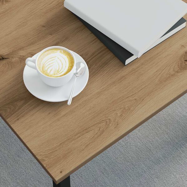 vidaXL Coffee Table Artisian Oak 40 x 40 x 36 cm Engineered Wood