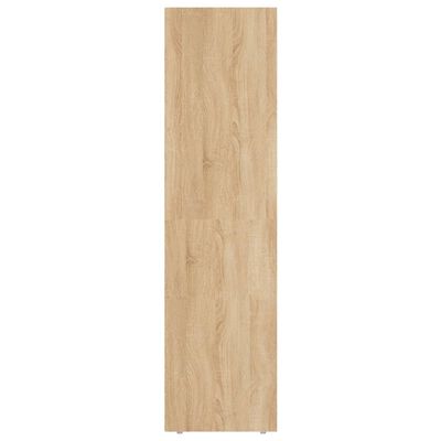 vidaXL Book Cabinet/TV Cabinet Sonoma Oak 36x30x114 cm Engineered Wood