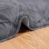 vidaXL Faux Sheepskin Rug Tafalla Anthracite 240 x 340 cm Polyester