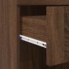 vidaXL Bathroom Cabinet Set TULUM Brown Oak 37 x 31.5 x 82 cm