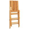 vidaXL Folding Chairs 8 pcs 47x62x90 cm Solid Wood Teak