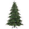 vidaXL Artificial Hinged Christmas Tree with 300 LEDs 240 cm PVC