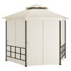 vidaXL Gazebo with Sidewalls 3.1x2.7 m Cream