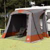 vidaXL Tailgate Tent Grey and Orange 285 x 255 x 245 cm Taffeta