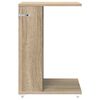 vidaXL Side Table Sonoma Oak 40 x 35 x 60 cm Engineered Wood