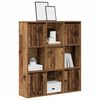 vidaXL Bookcase Old Wood 89x24x101.5 cm Engineered Wood
