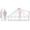 vidaXL Family Tent Tipi 6-Person Blue Waterproof