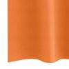 vidaXL Blackout Curtains with Rings 2 pcs Bright Orange 140 x 140 cm