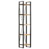 vidaXL 5-Tier Bookcase 39x30x180 cm Solid Mango Wood