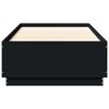 vidaXL Bed Frame without Mattress Black 90x200 cm