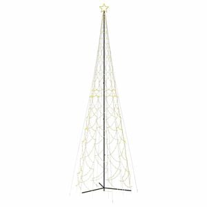 vidaXL Christmas Cone Tree Warm White 3000 LEDs 230x800 cm