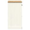 vidaXL Sideboard with Drawers VIGO 78x40x75 cm White Solid Wood Pine