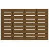 vidaXL Wall Headboard Honey Brown 106x3x63 cm Solid Wood Pine