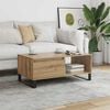 vidaXL Coffee Table Artisan Oak 90x50x36.5 cm Engineered Wood