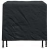 vidaXL Furniture Cover Plain Black 74 x 74 x 60 cm 420D Oxford Fabric