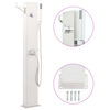 vidaXL Shower Faucet | Silver | 201 Stainless steel, 304 Stainless steel | Tall