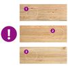 vidaXL Stair Treads 4 pcs Untreated 70x30x2 cm Solid Wood Oak