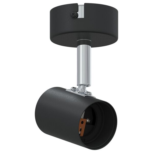 vidaXL Ceiling Spotlight Black 6.5 x 6 x 11.5 cm Steel