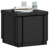 Keter Cube Storage Pouffe Graphite 213816