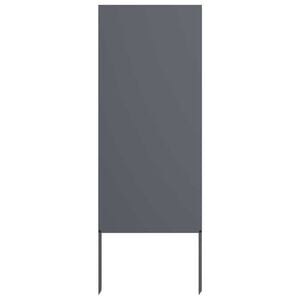 vidaXL Garden Privacy Screen Anthracite 50 x 140 cm Cold-rolled steel