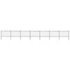 vidaXL Garden Fence | Steel | Sturdy | Rectangular | Modern