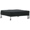 vidaXL Table Cover 62 x 62 x 15 cm Square Waterproof Black