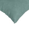 vidaXL Sofa Pillows 2 pcs Sea Green 50 x 50 cm Corduroy Fabric