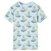 Kids' Pyjamas with Short Sleeves Light Blue 140