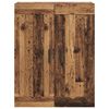 vidaXL Wall Mounted Cabinet Old Wood 69.5 x 34 x 90 cm Engineered Wood