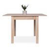 Finori Extendable Dining Table Coburg 80 Sonoma Oak